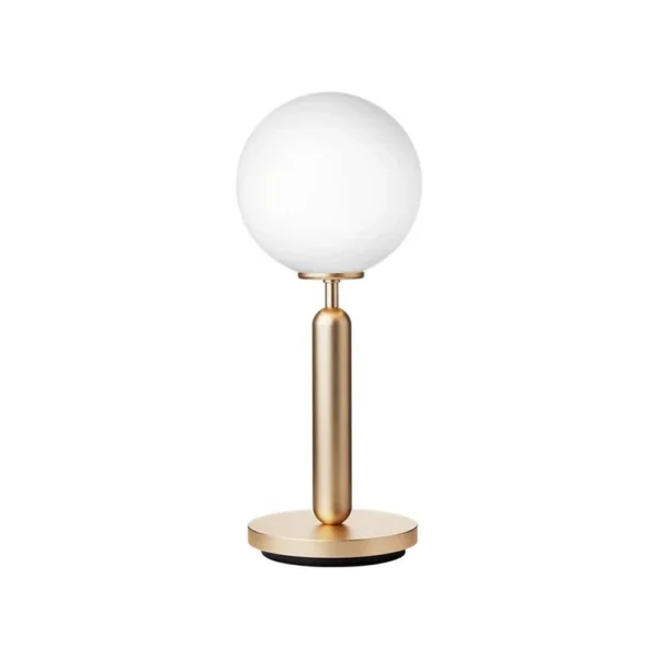 Nuura Aps - Miira Tischleuchte Brass/Opal White Nuura