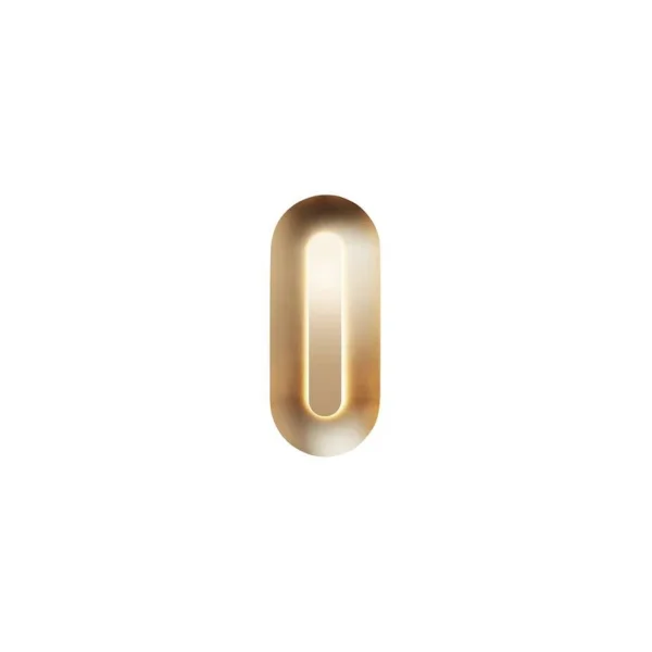 Nuura Aps - Sasi Large Wand-/Deckenleuchte Brass Nuura