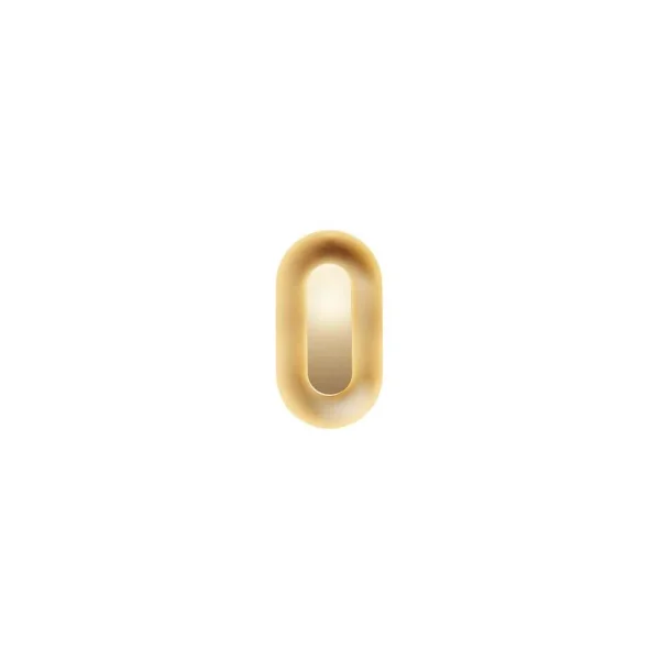 Nuura Aps - Sasi Small Wand-/Deckenleuchte Brass Nuura