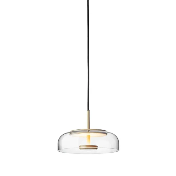 Nuura - Blossi 1 Pendelleuchte Nordic Gold/Clear