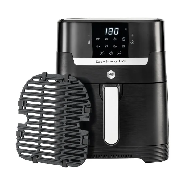 OBH Nordica Easy Fry & Grill Precision 2-in-1 Airfryer Schwarz