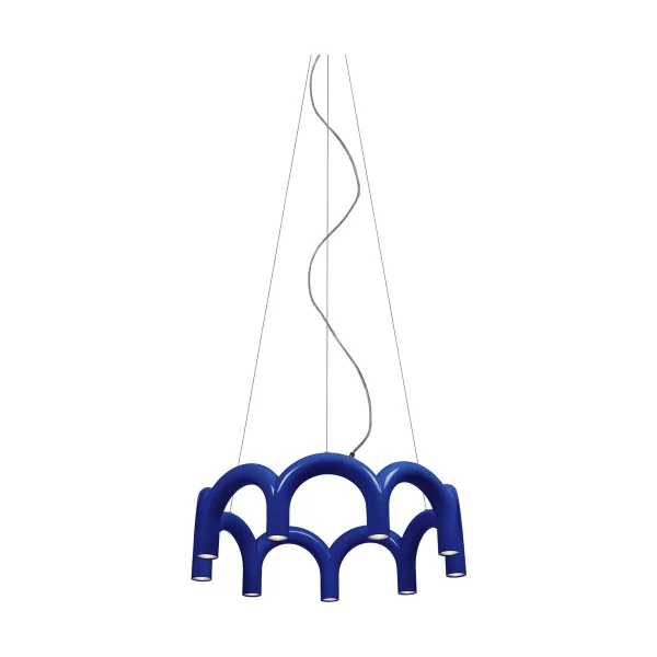 Oblure Arch circle Pendelleuchte Ø76cm Blue