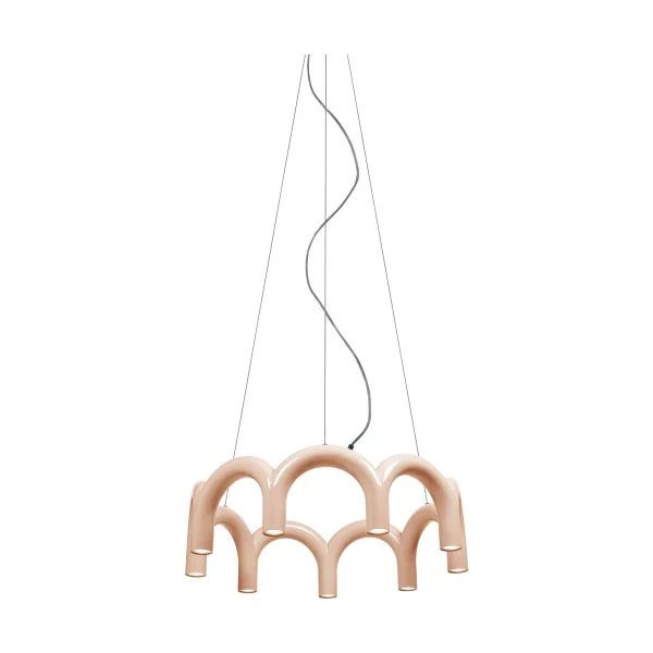 Oblure Arch circle Pendelleuchte Ø76cm Nude