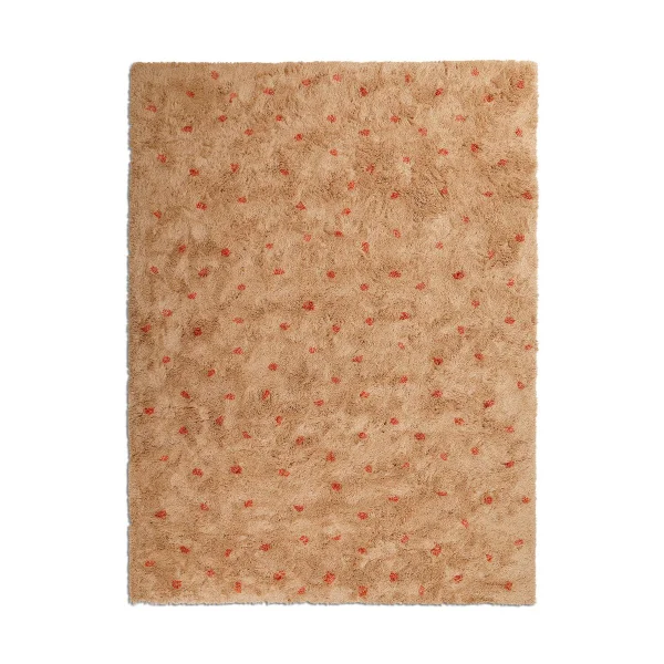 Ogeborg ODC Dot by Note Wollteppich Red, 200x300 cm
