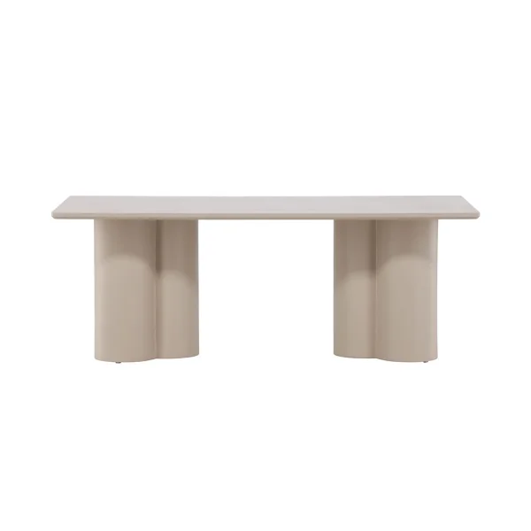 Olivia Couchtisch beige.