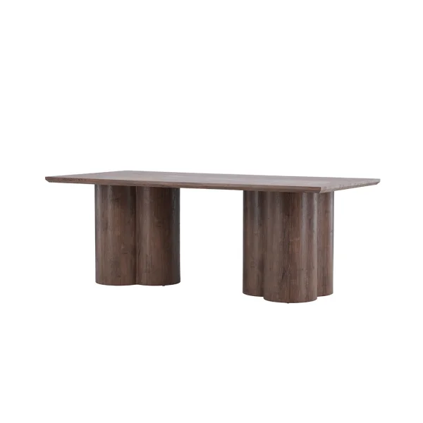 Olivia Esstisch 100x210 cm mocca.