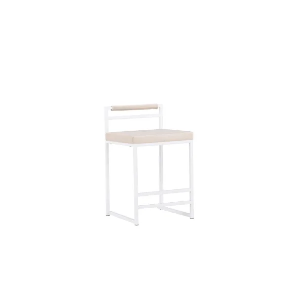Opelika Barhocker Velours beige.