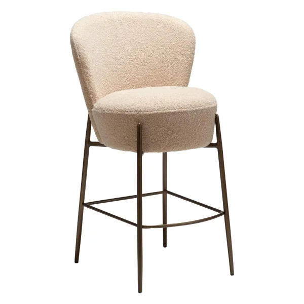 Orbit Dan-Form Counterstuhl Bouclé offwhite.