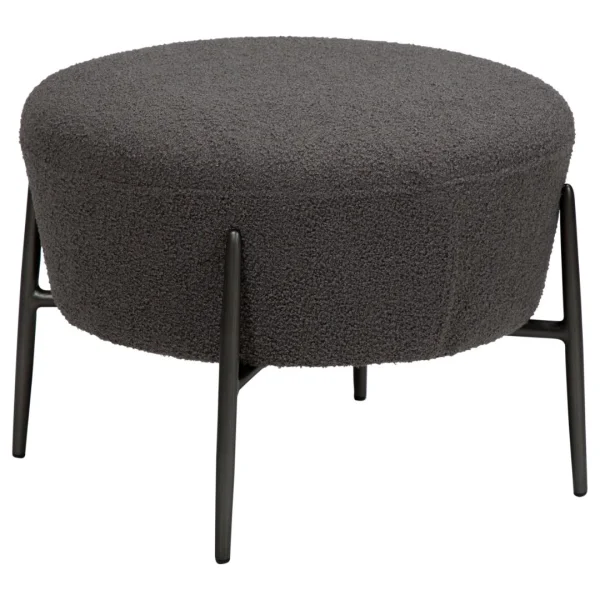 Orbit Pouf Bouclé grau.