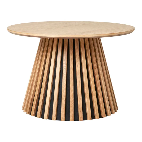 Osaka Couchtisch Ø70cm Eichenfurnier.