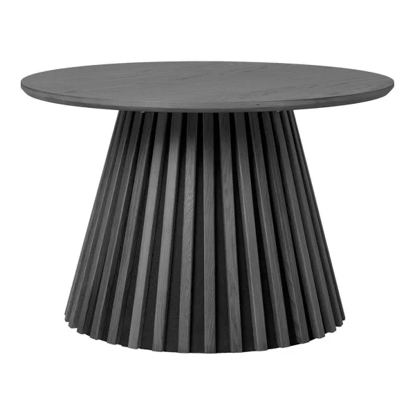 Osaka Couchtisch Ø70cm schwarz.