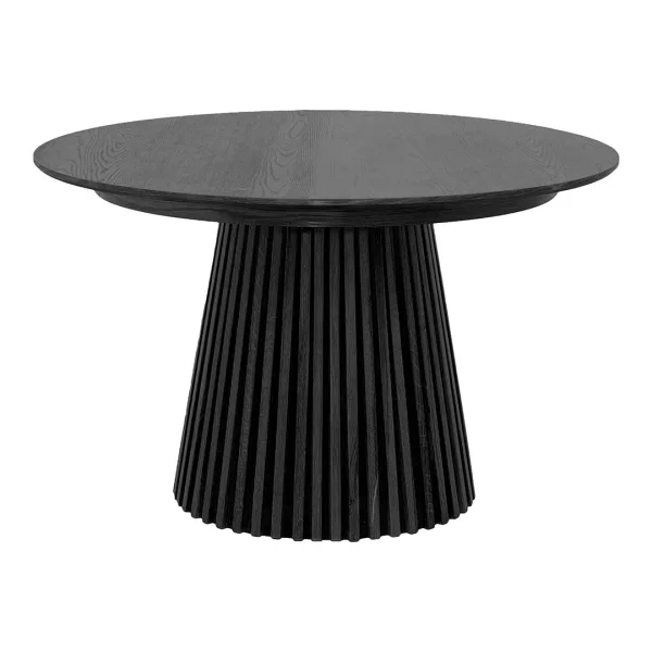 Osaka Esstisch Ø120cm schwarz.