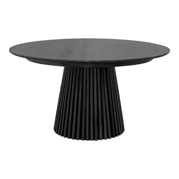 Osaka Esstisch Ø140cm schwarz.