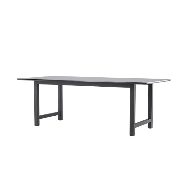 Oslo Esstisch 100x220cm schwarz.