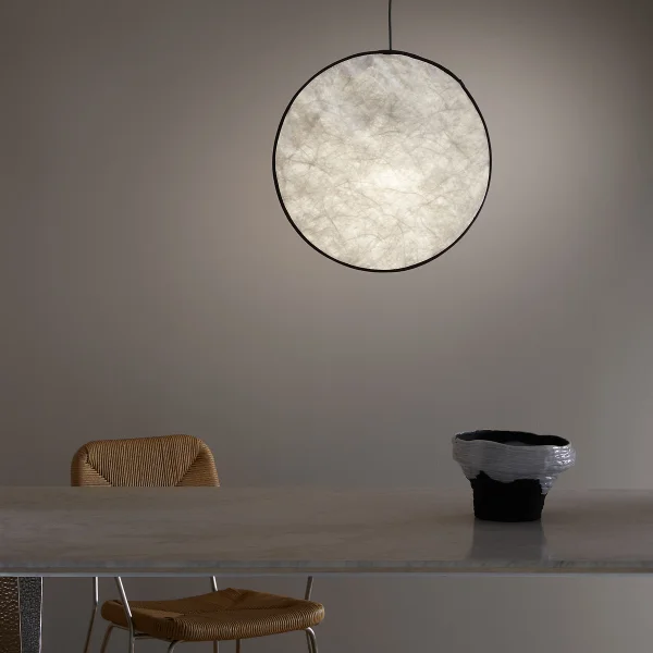 Otto Studio For Am.pm Hängeleuchte Moon, Tyvek®, Ø 45 Cm