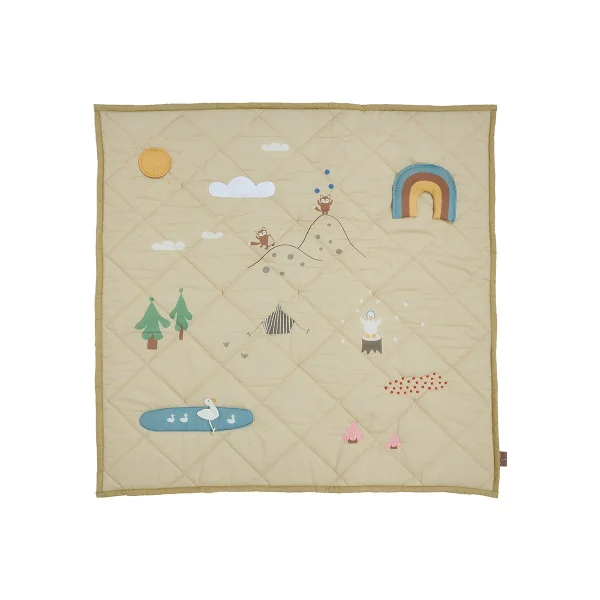 OYOY Forest Aktivitätsdecke 102x102 cm Clay
