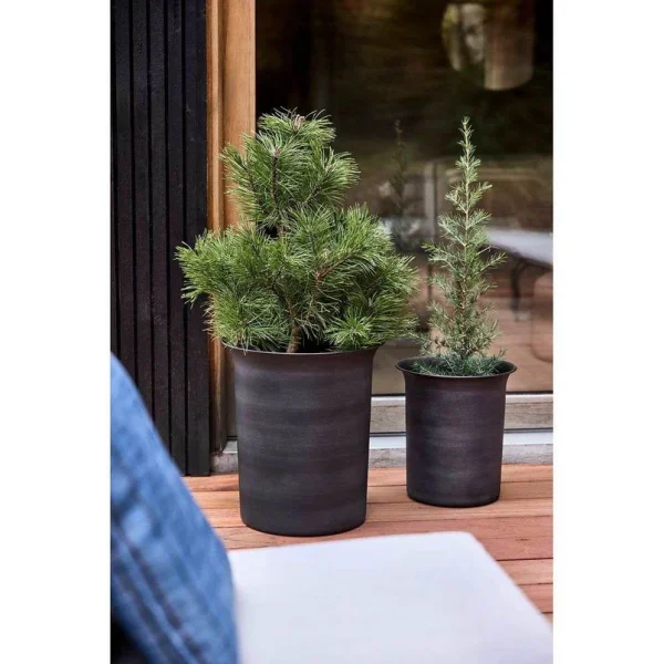 OYOY Living Design - Iri Pflanzentopf Set of 2 Stone