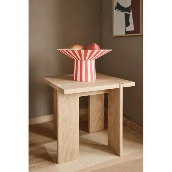 OYOY Living Design - Toppu Centerpiece Gericht High Red/Peach