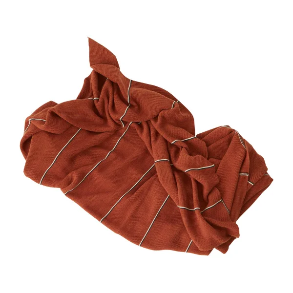 OYOY Rivi Decke 134 x 184cm Nutmeg