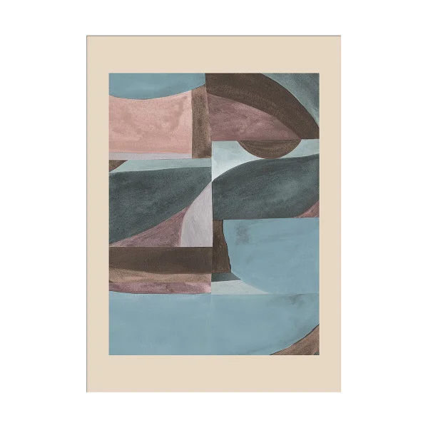 Paper Collective Autumn Forms 01 Poster 70x100 cm