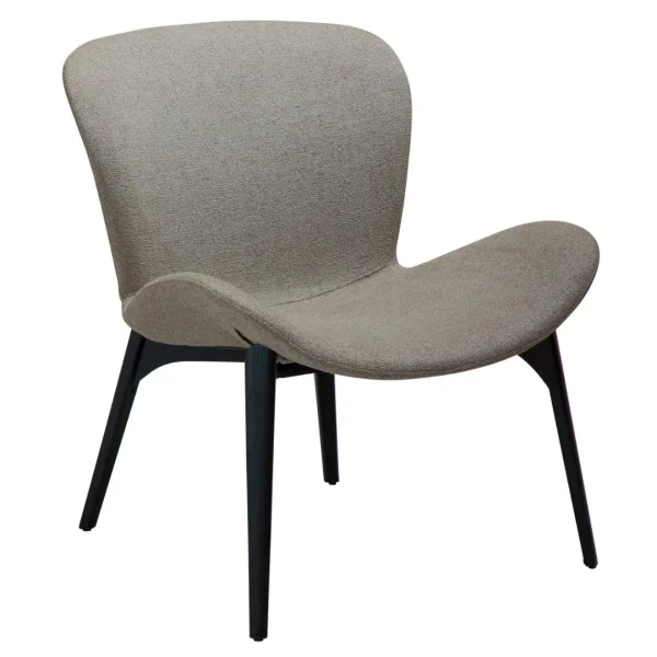 Paragon Sessel Bouclé hellbraun.