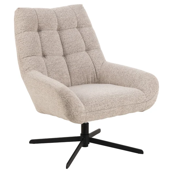 Paris Sessel Drehfunktion beige.