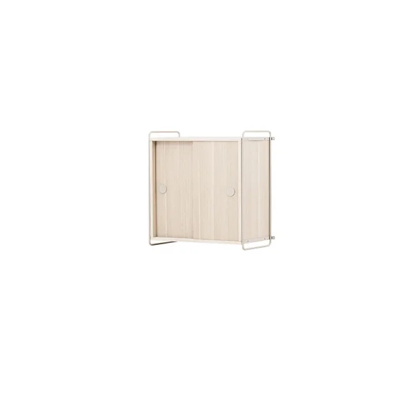 Parly Sideboard Wandschrank 2 Türen whitewash.