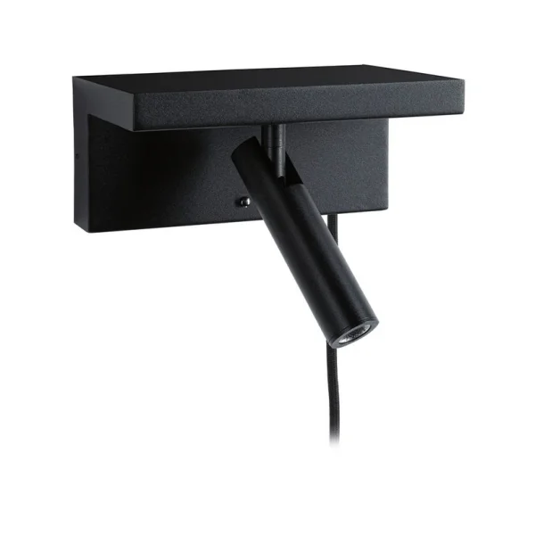 Paulmann - Jerik Wandleuchte w/USB 3-Step Dim. Matt Black