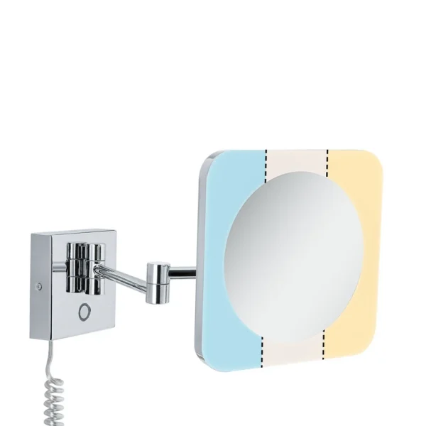 Paulmann - Jora LED-Kosmetikspiegel, IP44, Schalter, silber