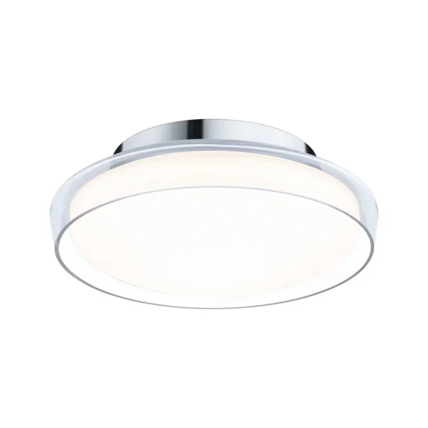 Paulmann - Luena LED Deckenlampe, IP44, chrom, Ø 25 cm