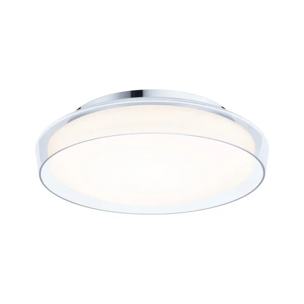 Paulmann - Luena LED-Deckenleuchte, IP44, chrom, Ø35cm