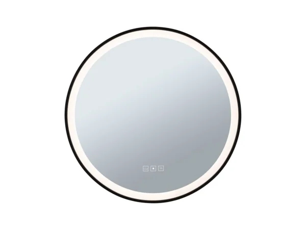 Paulmann - Mirra LED Illuminated Spiegel IP44 Dim. Round Black/Mirror