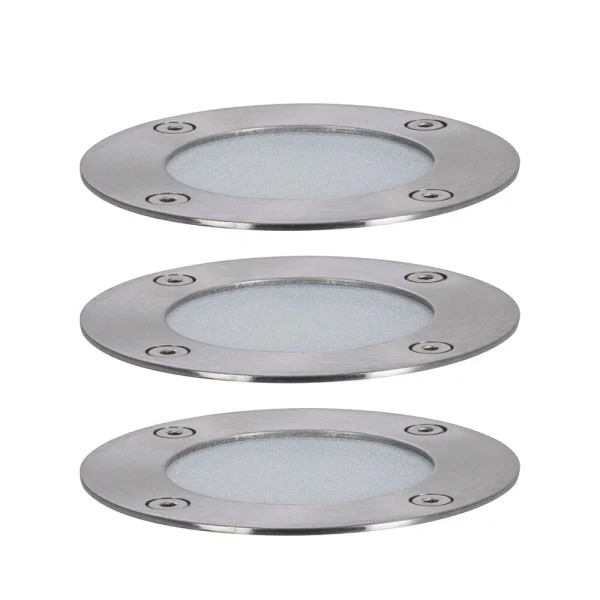 Paulmann - Plug & Shine 3 LED Erd Spot Smart Home ZigBee RGBW IP67 Silver Paulman
