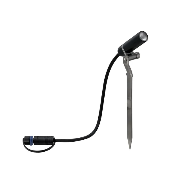 Paulmann - Plug & Shine 3 LED Garten Leuchte Plantini IP65 Anthracite
