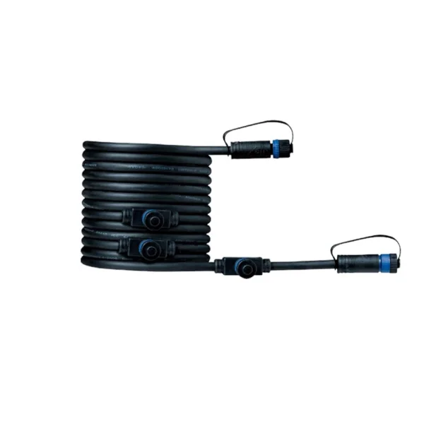 Paulmann - Plug & Shine 3 LED Gartenleuchte Pike IP65 Anthracite