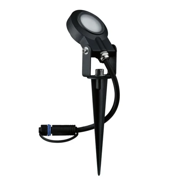 Paulmann - Plug & Shine 3 LED Gartenleuchte Sting Insect-friendly IP67 Anthracite Paulma