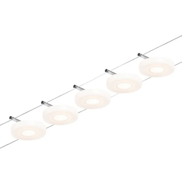 Paulmann - Wire DiscLED LED-Seilsystem, 5-flammig