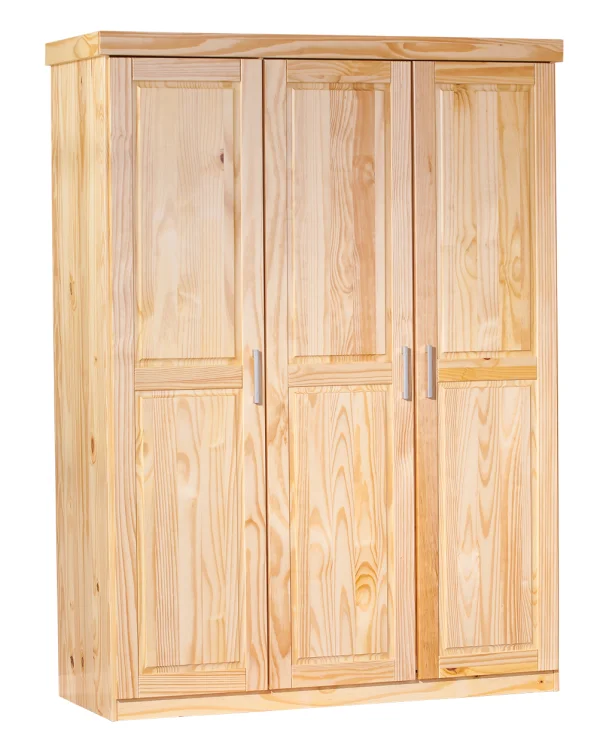 Peba Kleiderschrank 3 Türen, natur.