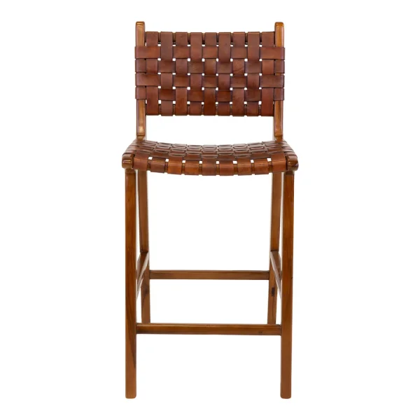Perugia Barhocker Leder braun.