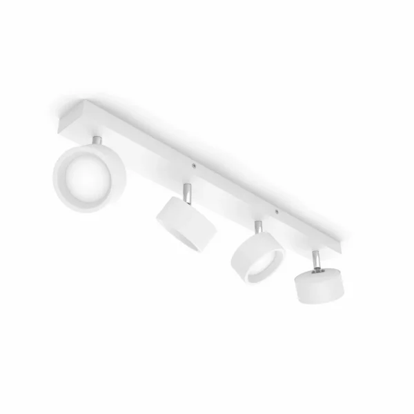 Philips - Bracia LED-Deckenspot 4-flammig, weiß