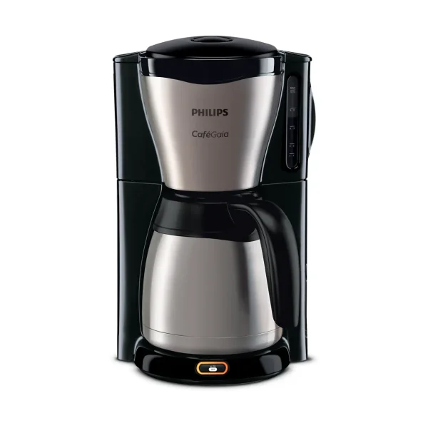 Philips Café Gaia Kaffeemaschine Thermoskanne HD7548/20 Black