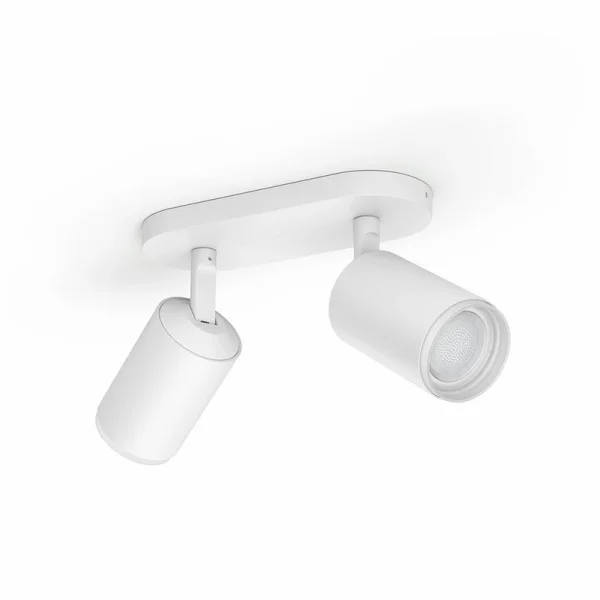 Philips Hue - Fugato Deckenspot, 2-flammig, RGBW, weiß