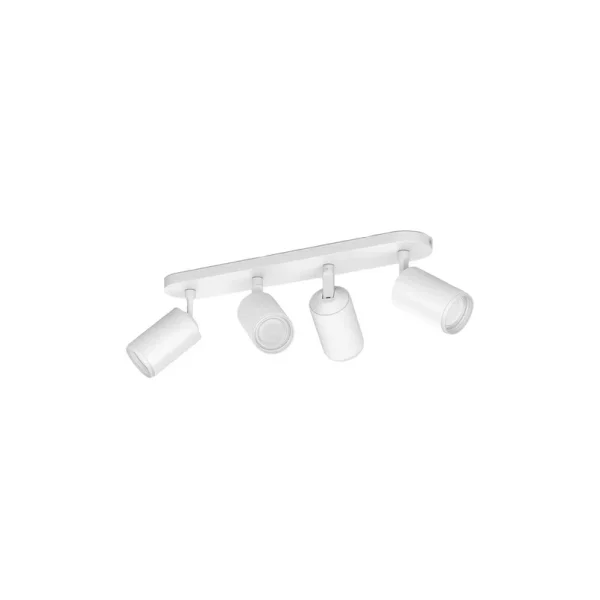 Philips Hue - Fugato Deckenspot, 4-flammig, RGBW, weiß
