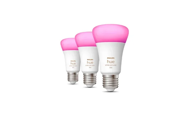 Philips Hue -  White/Color Amb. 6,5W Bluetooth E27 Leuchtmittel 3pcs