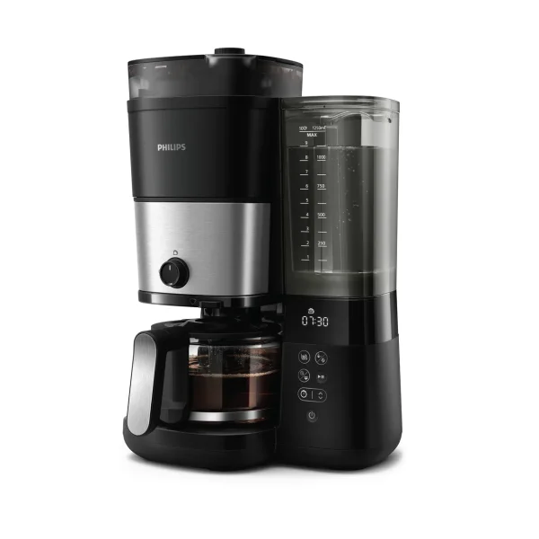 Philips Philips Kaffeemaschine mit Mahlwerk HD7888/01 1,25 l Black