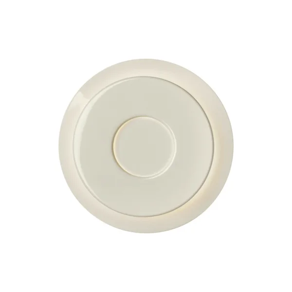 Pholc - Lille 18 Wandleuchte, leinenweiß, Aluminium, Ø 18 cm