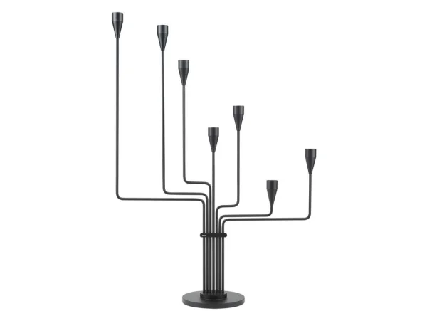 Piet Hein - Karlsvognen Kerzenhalter H63 Black