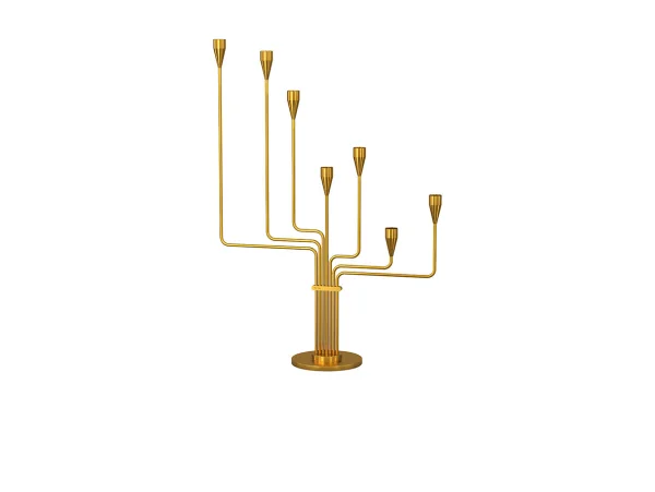 Piet Hein - Karlsvognen Kerzenhalter H63 Brass