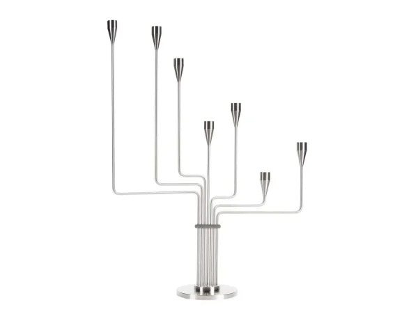 Piet Hein - Karlsvognen Kerzenhalter H63 Stainless Steel