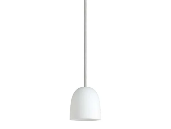 Piet Hein - Super 90 Pendelleuchte Opal/Weiß Kabel